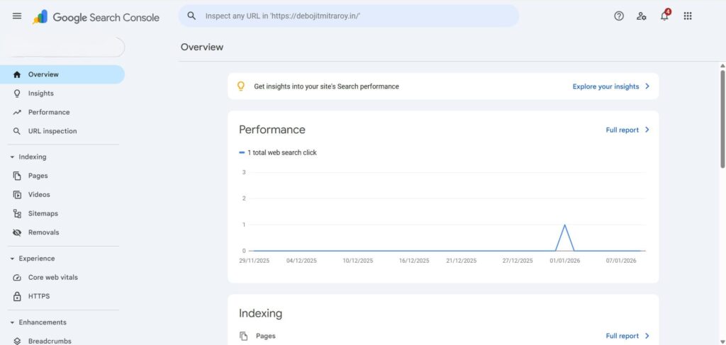Google Search Console 1