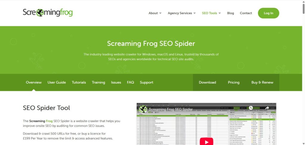 Screaming Frog
